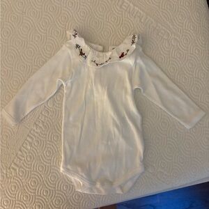 KHAITE White Kids One Piece with Colorful Accents